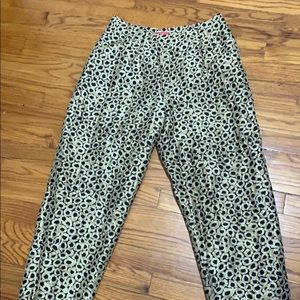 Sunny Leigh cheetah print pants